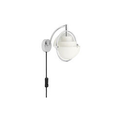 Multi-Lite Wall Lamp, white semi matt/chrome, GUBI