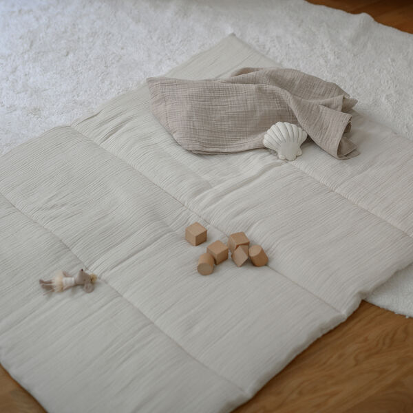 Calm Play Mat, light stone, We Are Bitte