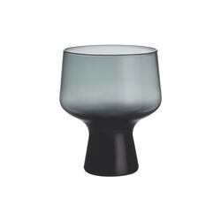 Solare Glas p&aring; fot 2 st., steel grey, Iittala