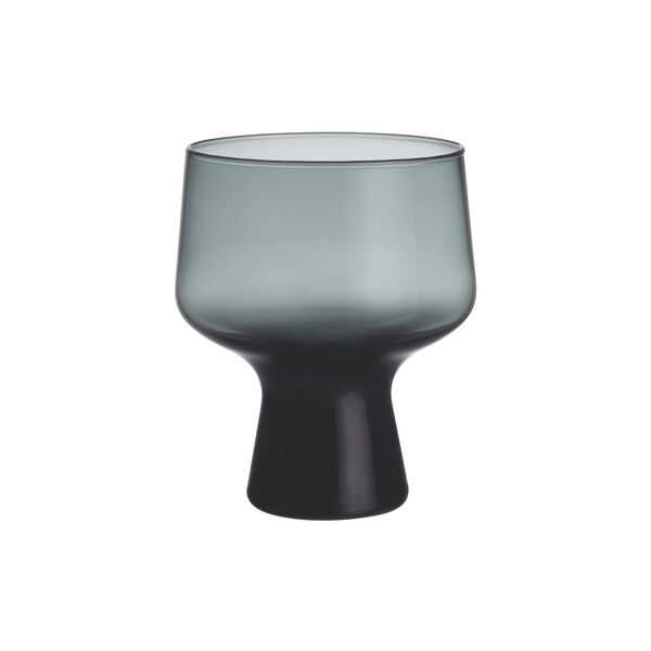 Solare Glas p&aring; fot 2 st., steel grey, Iittala