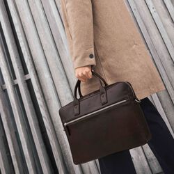 KnoxMBG Laptop Bag, espresso brown, Markberg