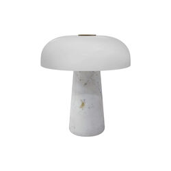 Glossy Mini Portable bordslampa, vit, Design For The People