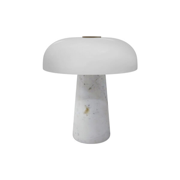 Glossy Mini Portable bordslampa, vit, Design For The People