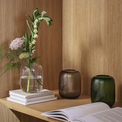 Acorn vase, clear, Eva Solo