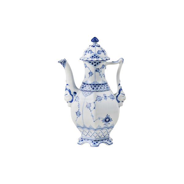 Blue Fluted Full Lace Kaffekanna 50 cl, Royal Copenhagen