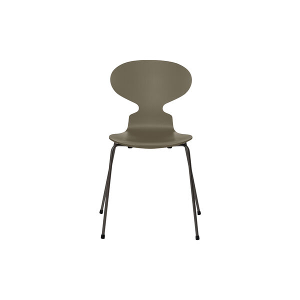 Myran&trade; 3101 hellackerad stol, olive green/warm graphite, Fritz Hansen