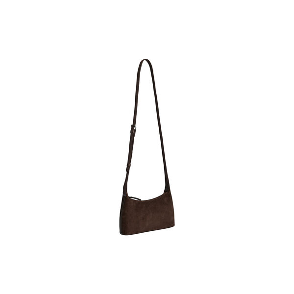 AvenyaMBG Cross. Bag Suede, dark brown, Markberg