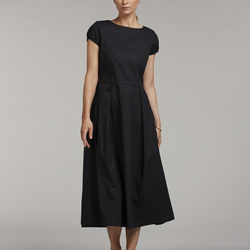 Lovisa Dress Cap sleeve, black, Stenstr&ouml;ms