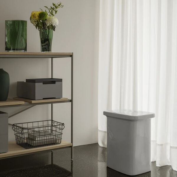 KAGO Storage basket Square M, mourning dove, Blomus