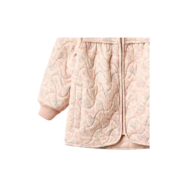 Thermo Jacket Tilde, heart flowers, Wheat