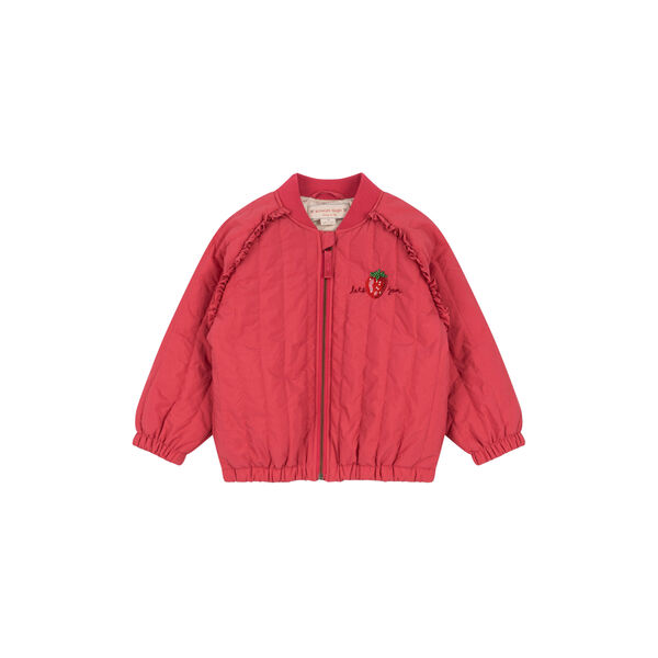 Juno Sparkle Bomber Jacket, raspberry wine, Konges Sl&oslash;jd