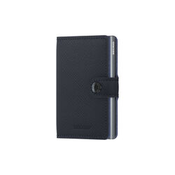 Miniwallet, saffiano navy, Secrid