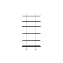 Keen Shelving, steel/ash veneer, GUBI
