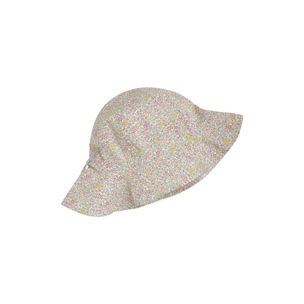Summer Hat in Liberty Fabric, double cream, HUTTEliHUT