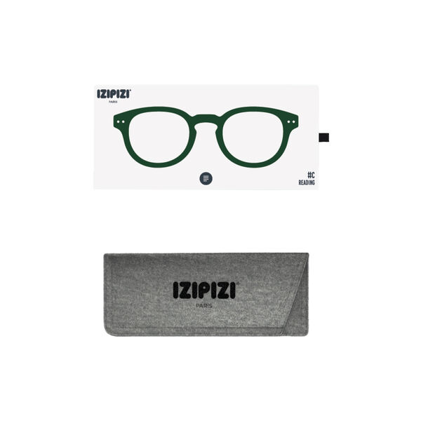 #C READING Glasses, kaki green, IZIPIZI