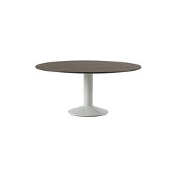 Midst Table, dark oiled oak/grey, Muuto