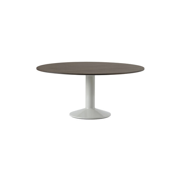 Midst Table, dark oiled oak/grey, Muuto