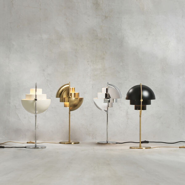 Multi-Lite Portable Lamp, chrome, GUBI