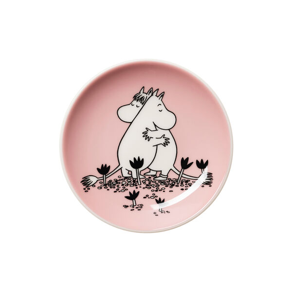 Mumin mini tallrik K&auml;rlek, Moomin Arabia