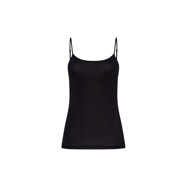 Soft Touch Spaghetti Top, black Soft Touch Spaghetti Top, black, HANRO