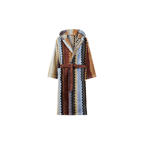 Giacomo Bathrobe, 160 black multi colour, MissoniHome