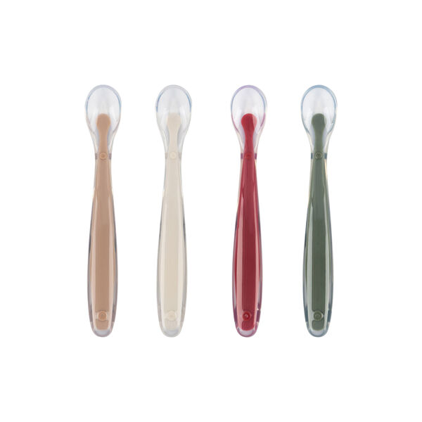 4 Pack Feeding Spoon, forest mix 4 Pack Feeding Spoon, forest mix, Konges Sløjd