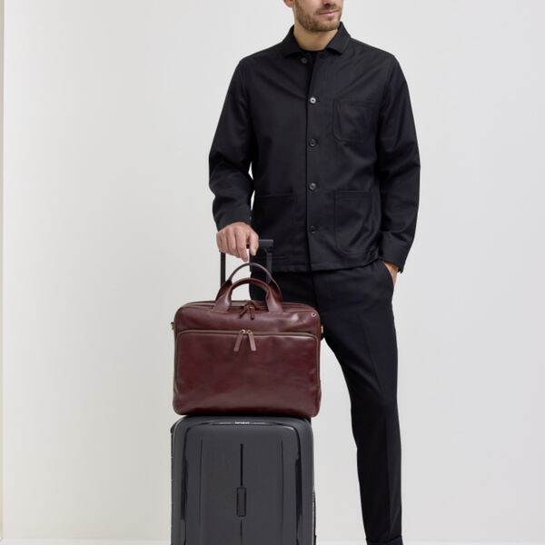 SKAGEN Portfölj, brown, JOST