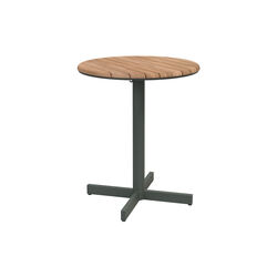 Pelagus Café Table, hunter green, Fritz Hansen