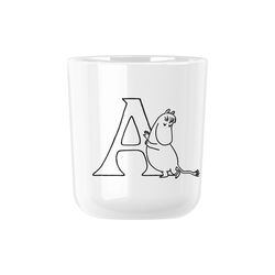 Moomin ABC mugg A, moomin white, RIG-TIG