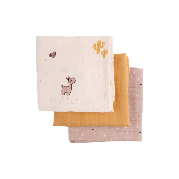 Lalee 3-pack filtar, powder, Done by Deer