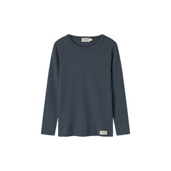 Plain Tee LS T-shirt, blue Plain Tee LS T-shirt, blue, MarMar Copenhagen