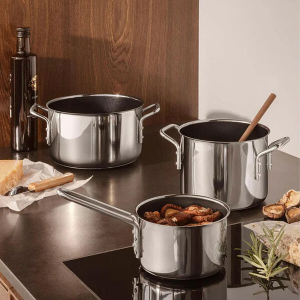 Stainless Steel Pot ceramic Slip-Let&reg; coating 4.8 L, Eva Trio