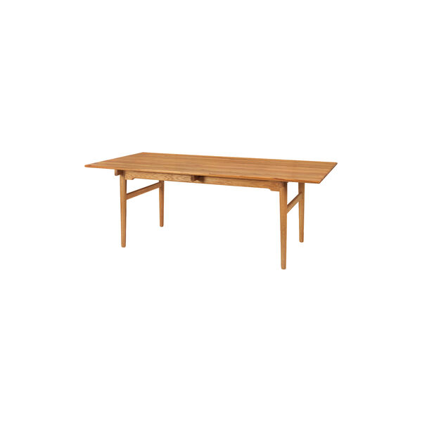 CH327 Matbord, oljad teak/oljad oak, Carl Hansen & Søn
