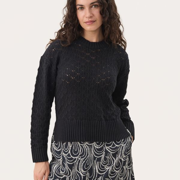 PiaclaraPW Pullover, dark navy, Part Two