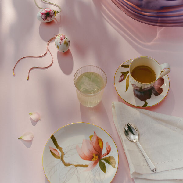 Flora tallrik, magnolia, Royal Copenhagen