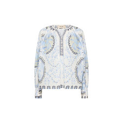 MMWylde Orchid Blouse, brunnera blue, MOS MOSH