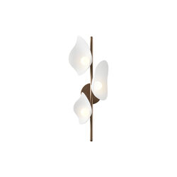 Florii 3 Wall Lamp, dark bronze, Nuura