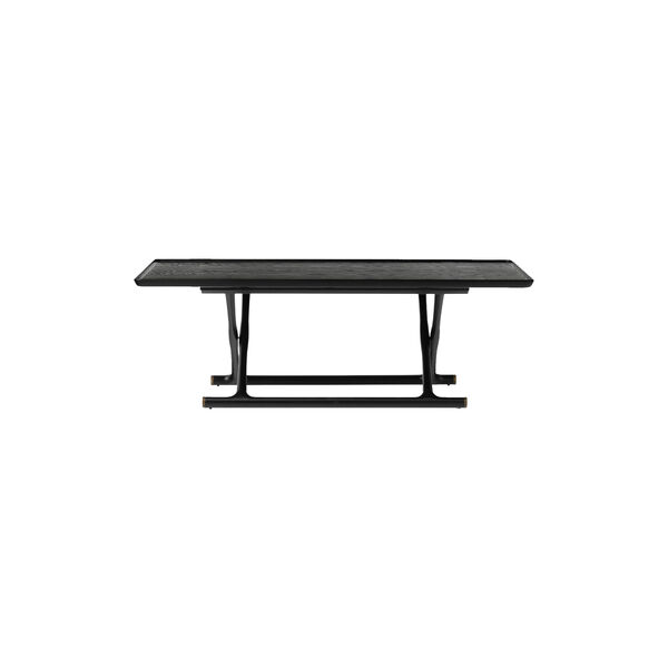 J&auml;ger Lounge Table | Black Stained Oak, Audo Copenhagen