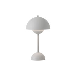 Flowerpot VP9 Portable Table Lamp, matt light grey, &Tradition