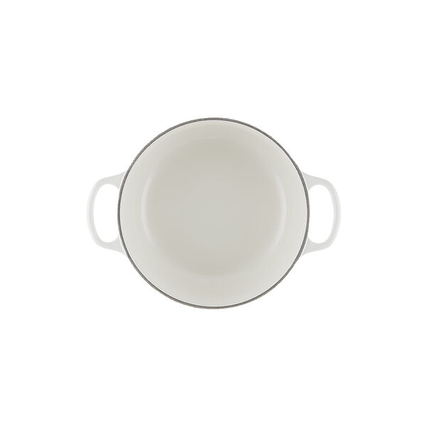 Signature gjutj&auml;rn rund gryta &Oslash; 20 cm, white, Le Creuset
