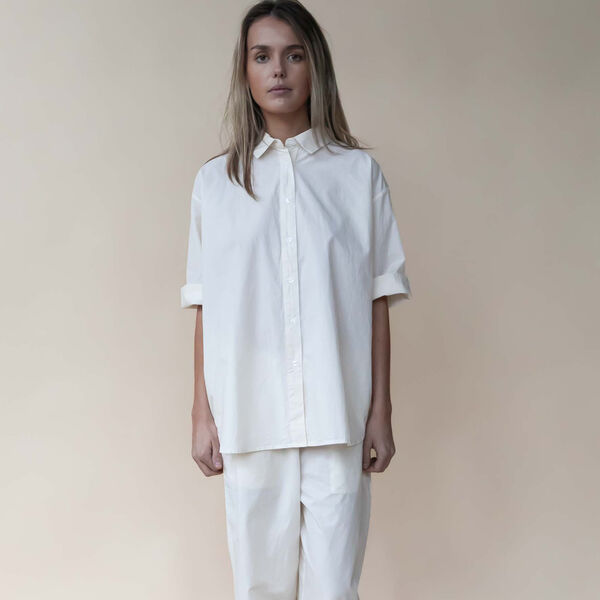 Cecilia Shirt, undyed, Studio Feder