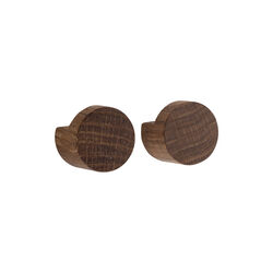 Wood Knot Small 2 pcs, smoked Wood Knot Small 2 pcs, smoked, EKTA Living