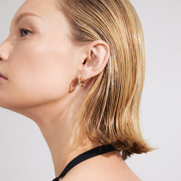 TRUST &Ouml;ronh&auml;ngen Small, guldpl&auml;terat, Pilgrim