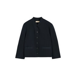 Angela Jacket Twill, black navy, Aiayu
