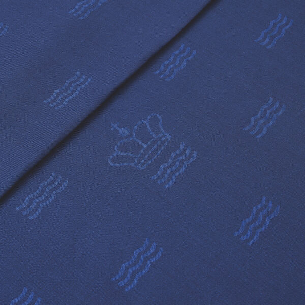 Waves duk, blue, Royal Copenhagen