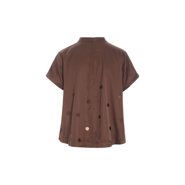 Kuhaku Paljettblus | Chestnut, BITTE KAI RAND