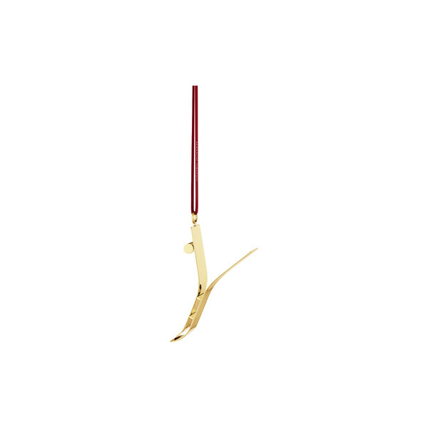 Christmas letter ornament Y, Georg Jensen