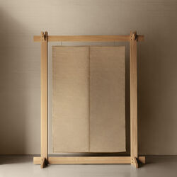 Twin Sabi matta, almond, Linie Design