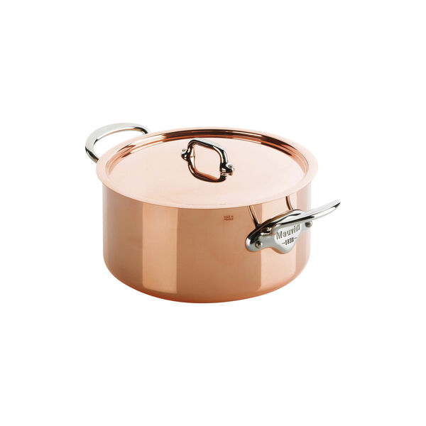 M'150S gryta med lock 3,2 L M'150S gryta med lock 3,2 L, Mauviel 1830
