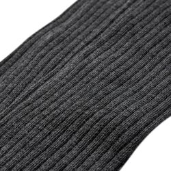 BEATHASW KNEE SOCK x 2, dark grey melange, Sofie Schnoor